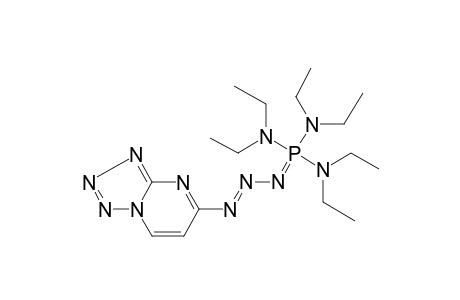 Tetrazolo[1,5-a]pyrimidine, 7-[3-tris(diethylamino)phosphanilydene-1-triazenyl]-