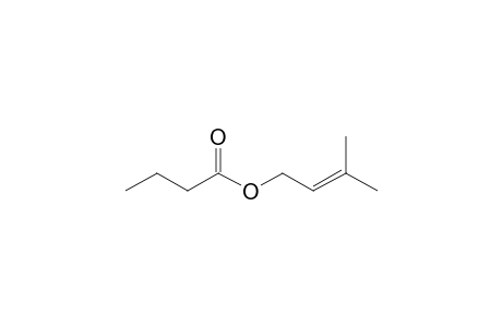 Butanoic acid, 3-methylbut-2-enyl ester