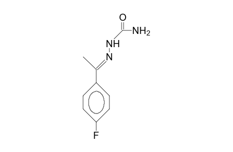 1-(p-fluoro-alpha-methylbenzylidene)semicarbazide