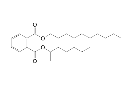 Phthalic acid, decyl hept-2-yl ester