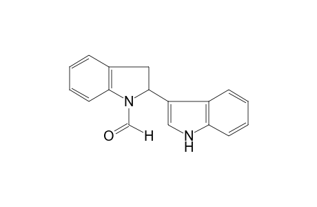 2-(3-INDOLYL)-1-INDOLINECARBOXALDEHYDE