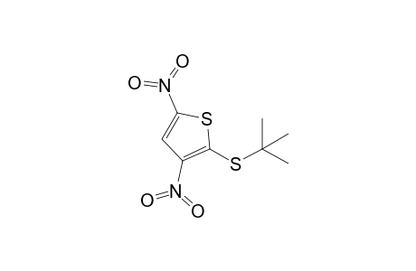 2-(2'-Methylpropane-2'-sulfanyl)-3,5-dinitrothiophene