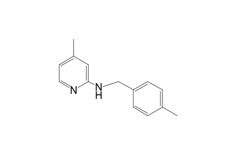 2-[(p-methylbenzyl)amino]-4-picoline