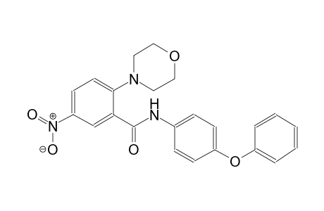 benzamide, 2-(4-morpholinyl)-5-nitro-N-(4-phenoxyphenyl)-