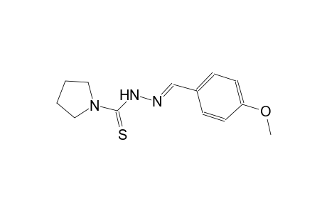 N'-[(E)-(4-methoxyphenyl)methylidene]-1-pyrrolidinecarbothiohydrazide