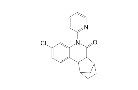 3-Chloro-5-(pyridin-2-yl)-6a,7,8,9,10,10a-hexahydro-7,10-methanophenanthridin-6(5H)-one