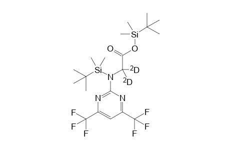 [tert-butyl(dimethyl)silyl] 2-[[4,6-bis(trifluoromethyl)pyrimidin-2-yl]-[tert-butyl(dimethyl)silyl]amino]-2,2-dideuterio-acetate