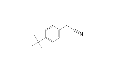 (p-tert-BUTYLPHENYL)ACETONITRILE