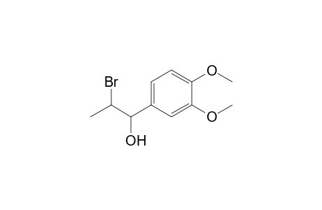 (+/-)-1-(3',4'-DIMETHOXYPHENYL)-2-BROMOPROPAN-1-OL