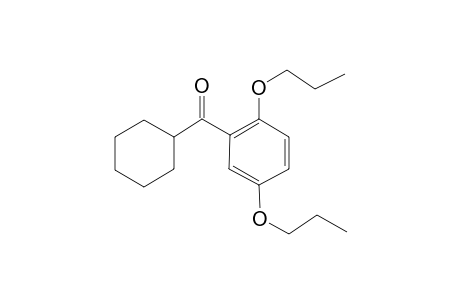 Methanone, cyclohexyl(2,5-dipropoxyphenyl)-