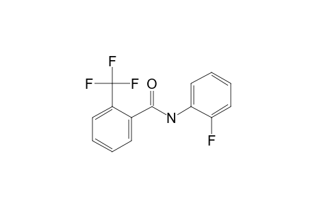 Benzamide, N-(2-fluorophenyl)-2-trifluoromethyl-