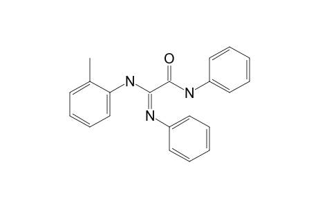 N-Phenyl-2-(phenylimino)-2-(2'-tolylamino)acetamide