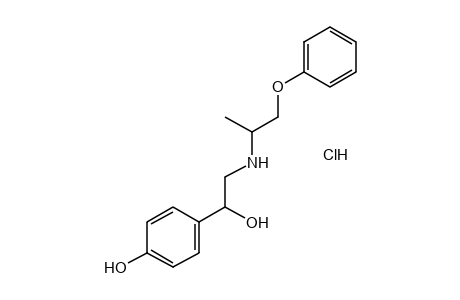 p-HYDROXY-alpha-{[(1-METHYL-2-PHENOXYETHYL)AMINO]METHYL}BENZYL ALCOHOL, HYDROCHLORIDE