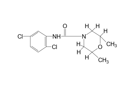 2',5'-dichloro-2,6-dimethyl-4-morpholinecarboxanilide