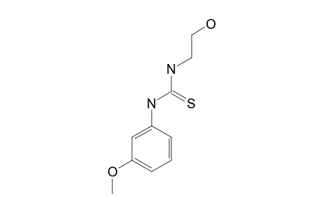 1-(2-hydroxyethyl)-3-(m-methoxyphenyl)-2-thiourea