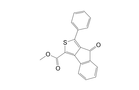 8-oxo-1-phenyl-8H-indeno[1,2-c]thiophene-3-carboxylic acid, methyl ester