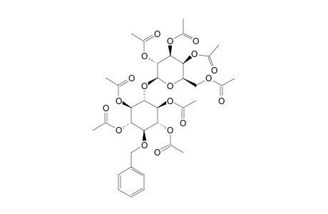 TETRA-O-ACETYL-4-O-BENZYL-1-O-(TETRA-O-ACETYL-BETA-D-GALACTOPYRANOSYL)-SCYLLO-INOSITOL