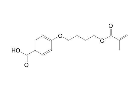 Benzoic acid, 4-[4-[(2-methyl-1-oxo-2-propenyl)oxy]butoxy]-
