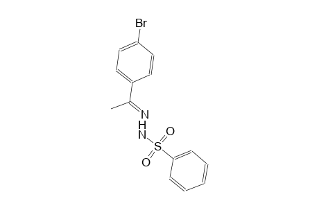 N'-[(E)-1-(4-bromophenyl)ethylidene]benzenesulfonohydrazide