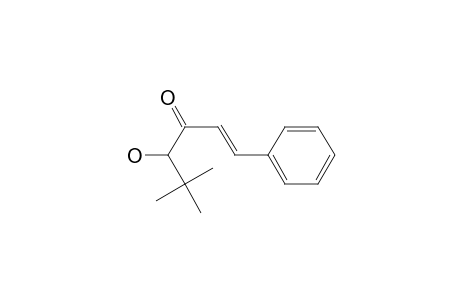 1-Hexen-3-one, 4-hydroxy-5,5-dimethyl-1-phenyl-, (E)-(.+-.)-