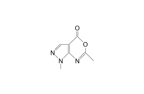 1,6-dimethylpyrazolo[5,4-d][1,3]oxazin-4-one