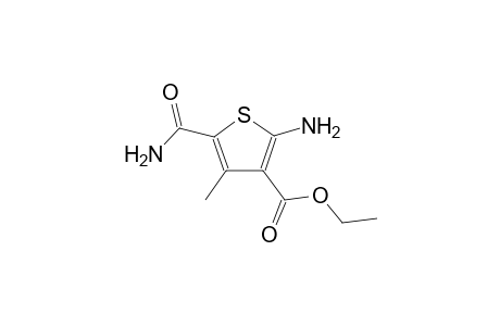 Ethyl 2-amino-5-(aminocarbonyl)-4-methyl-3-thiophenecarboxylate