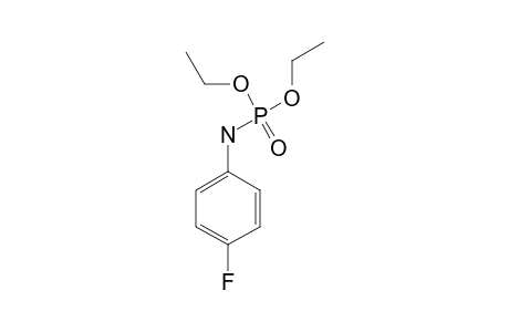 (p-fluorophenyl)phosphoramidic acid, diethyl ester