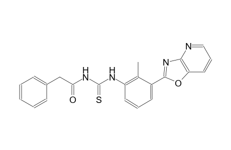 N-(2-methyl-3-[1,3]oxazolo[4,5-b]pyridin-2-ylphenyl)-N'-(phenylacetyl)thiourea