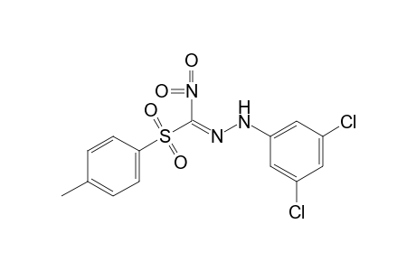 1-(3,5-dichlorophenyl)-2-[nitro(p-tolylsulfonyl)methylene]hydrazine