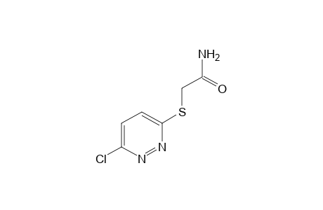 2-[(6-CHLORO-3-PYRIDAZINYL)THIO]ACETAMIDE