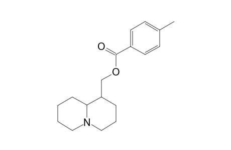 4-Methylbenzoic acid, (octahydroquinolizin-1-yl)methyl ester