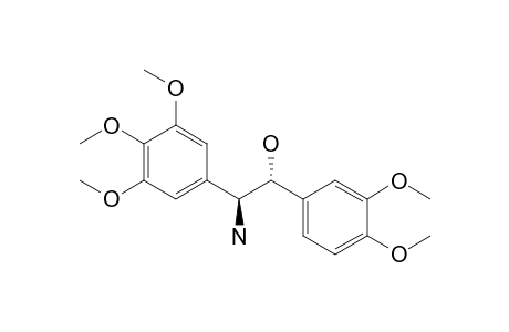 (1R,2S)-(-)-2-amino-1-(3,4-dimethoxyphenyl)-2-(3,4,5-trimethoxyphenyl)ethanol