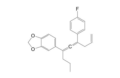 5-(6-(4-Fluorophenyl)nona-4,5,8-trien-4-yl)benzo[d][1,3]dioxole