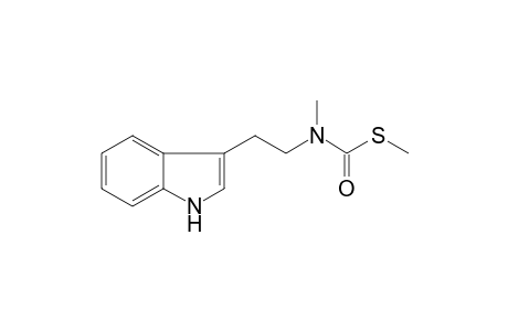 GLYPETELOTINE;S-METHYL-N,N-2-[(1H)-INDOL-3-ETHYL]-METHYL-THIOCARBAMATE