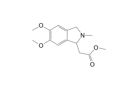 Methyl .alpha.-(5,6-Dimethoxy-N-methylisoindoyl)acetate