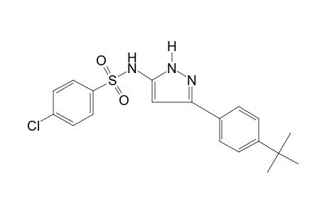 N-[3-(p-tert-butylphenyl)pyrazol-5-yl]-p-chlorobenzamide