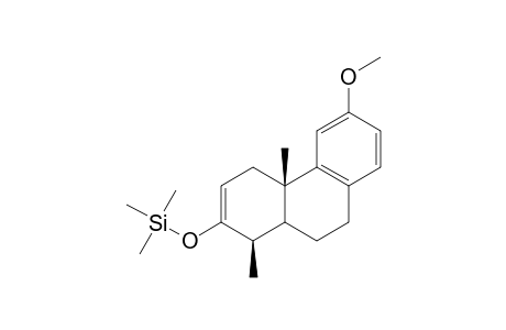 12-Methoxy-3-trimethylsilyloxy-19-norpodocarpa-2,8,11,13-tetraene