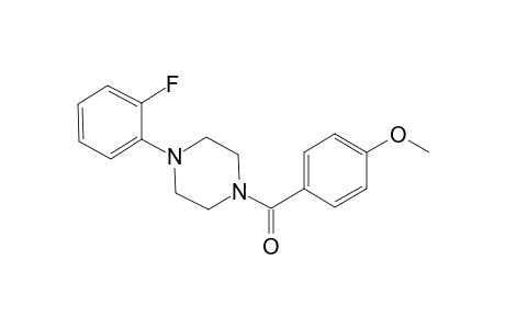 1-(2-Fluorophenyl)-4-(4-methoxybenzoyl)piperazine