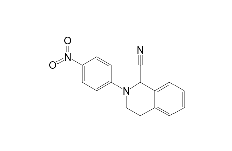 2-(4-NITROPHENYL)-1,2,3,4-TETRAHYDROISOQUINOLINE-1-CARBONITRILE