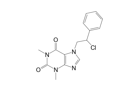 7-(beta-CHLOROPHENETHYL)THEOPHYLLINE