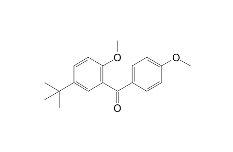 5-tert-2,4'-dimethoxybenzophenone