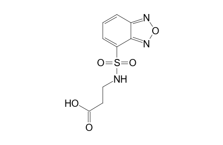 beta-alanine, N-(2,1,3-benzoxadiazol-4-ylsulfonyl)-