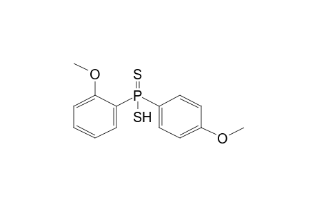 (4-Methoxyphenyl)-(2-methoxyphenyl)phosphinodithioic acid
