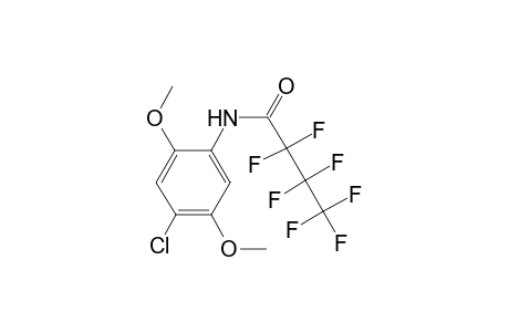 N-(4-chloro-2,5-dimethoxyphenyl)-2,2,3,3,4,4,4-heptafluorobutanamide