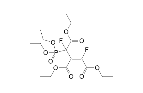 (E/Z)-Triethyl 1,3-difluoro-3-(diethoxyphosphonyl)propenetricarboxylate