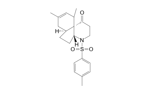 (4aR,8aS,10aR)-5,7-Dimethyl-1-tosyl-1,2,3,4,5,8,8a,9,10,10a-decahydro-indeno[1,7a-b]pyrridin-4-one