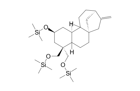 (2.beta., 5.xi., 9.xi.)-Kaur-16-ene-2,18,19-triol, 3tms derivative