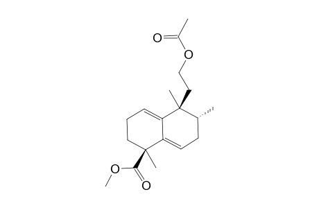 METHYL-12-ACETOXY-13,14,15,16-TETRANOR-ENT-HALIMA-1(10),5-DIEN-18-OATE