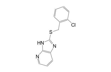 3H-Imidazo[4,5-b]pyridine, 2-(2-chlorobenzylthio)-