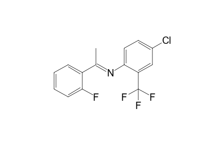 N-[1-(2-Fluorophenyl)ethylidene]-4-chloro-2-(trifluoromethyl)aniline